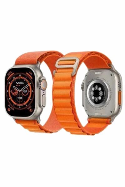 Akıllı Saat Bleutooth Bağlantılı Akıllı Saat Amoled Ekran 49 MM