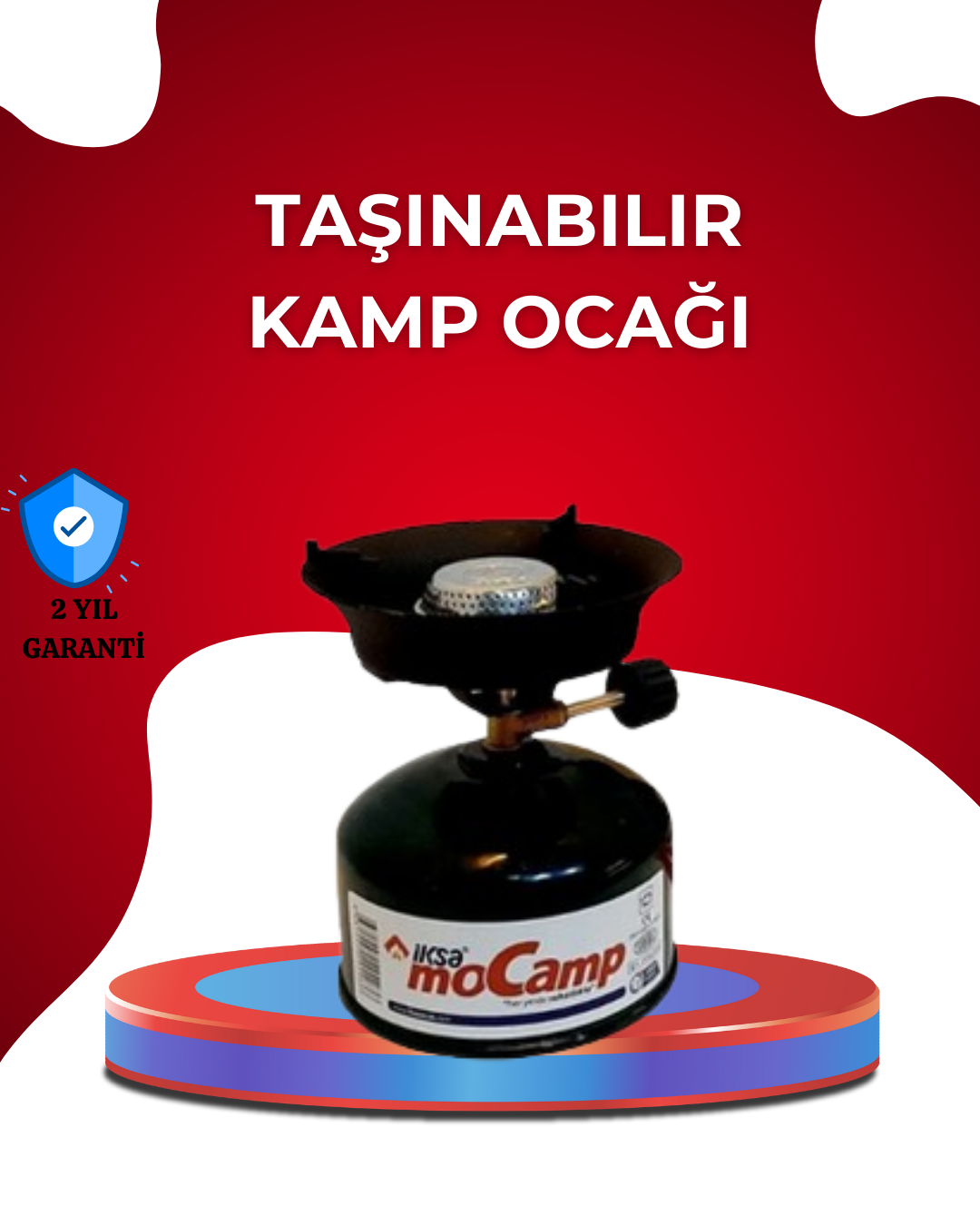 Piknik ve Doğa Yürüyüşü İçin Taşınabilir Kamp Ocağı - Lisinya
