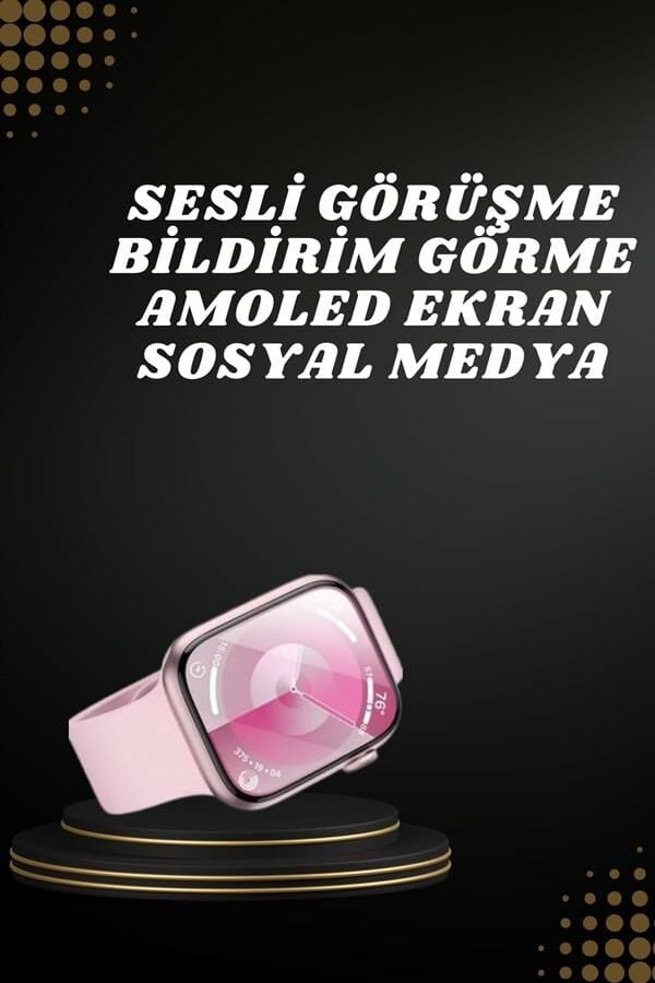 Akıllı Saat İos Andorid Destekli Titreşimli GPS Özelliği Bildirim Özelliği