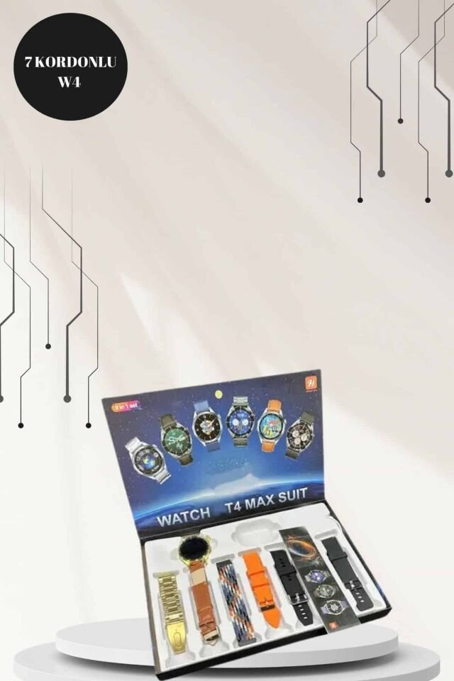 Powerbank Bluetooth Kulaklık Ve Akıllı Saat 7 Kordonlu Metal Kordon Plastik Kordon - Lisinya