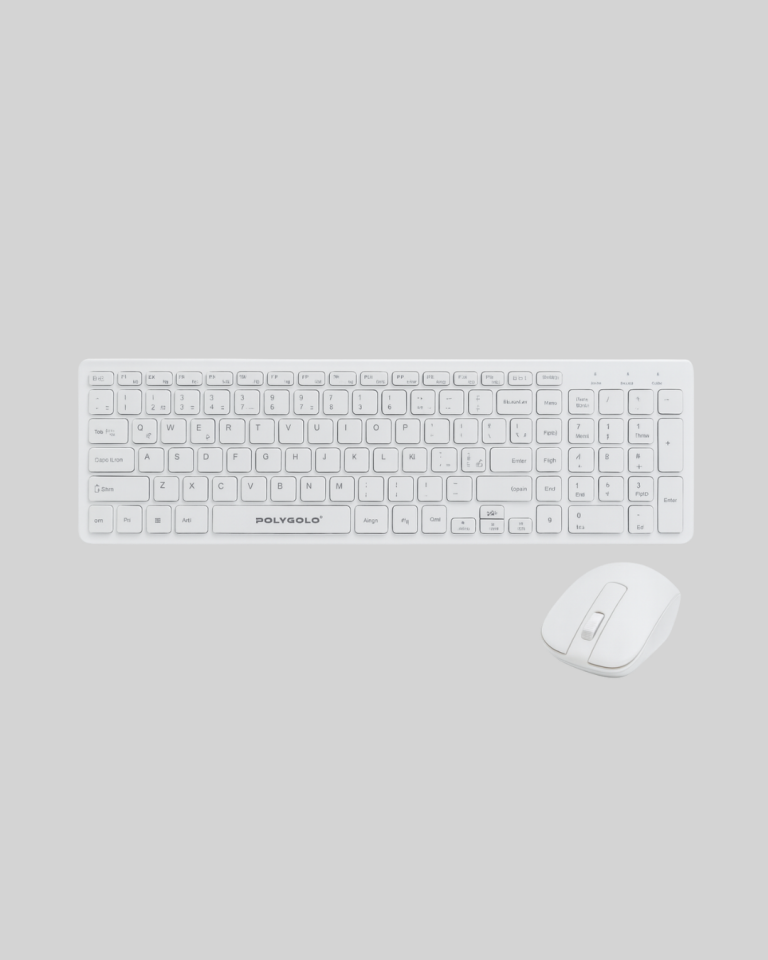 USB Alıcılı Kablosuz Klavye Mouse - Geniş Uyumluluk, Sessiz Tuşlar - Lisinya