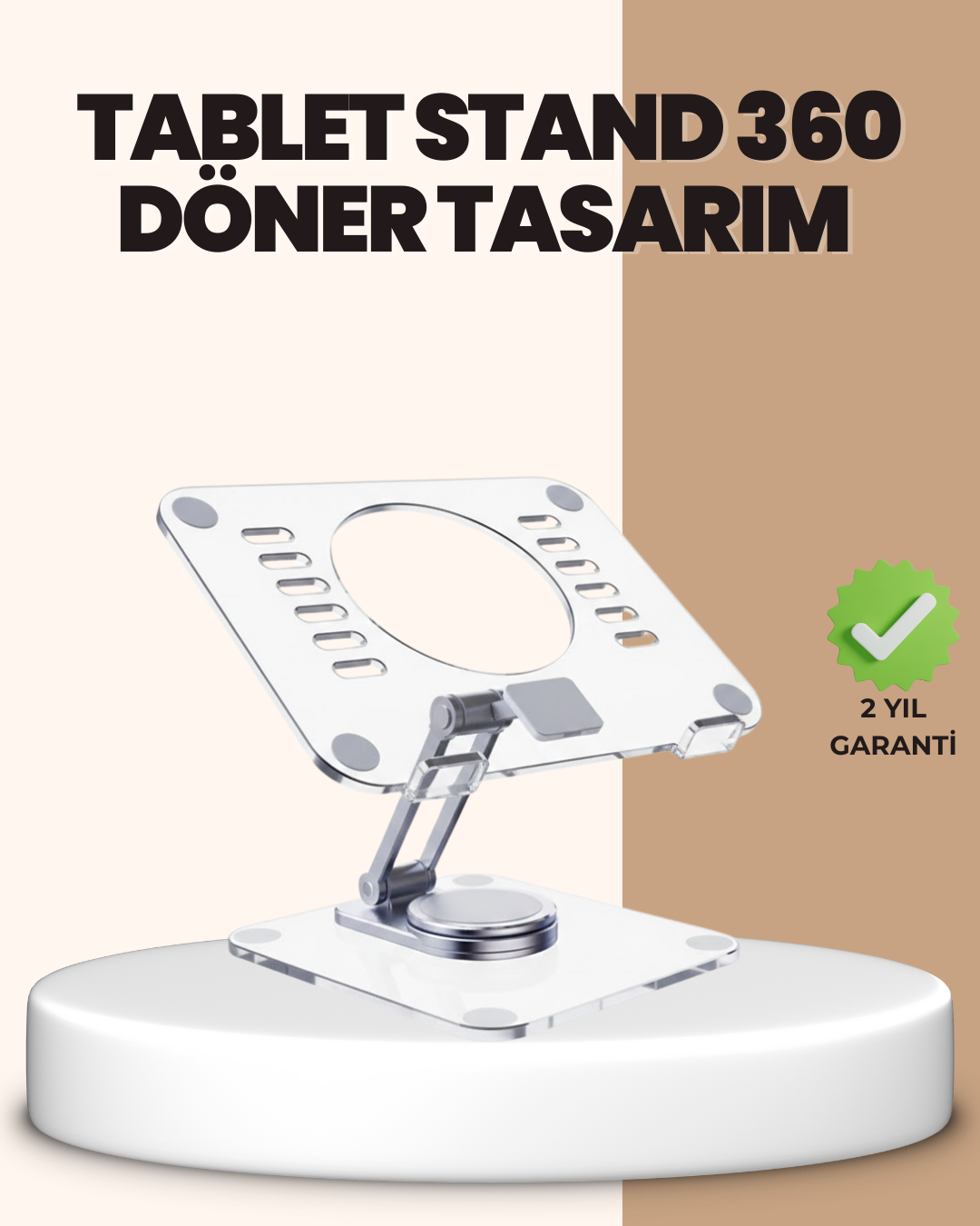 Taşınabilir Katlanır Tablet Braketi Masaüstü Stand - Lisinya