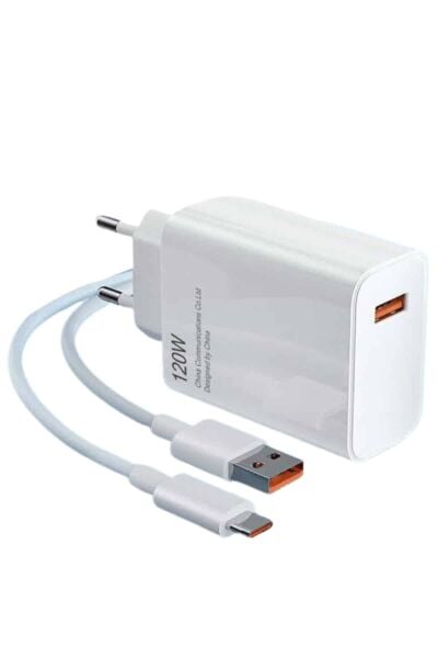 Turbo Hızlı Şarj Destekli 120W USB-C Şarj Seti