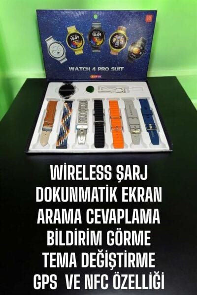Yeni Nesil Akıllı Saat 2024 Model Uyku ve Sağlık Takibi Bluetooth Bağlantılı Yeni Nesil - Lisinya