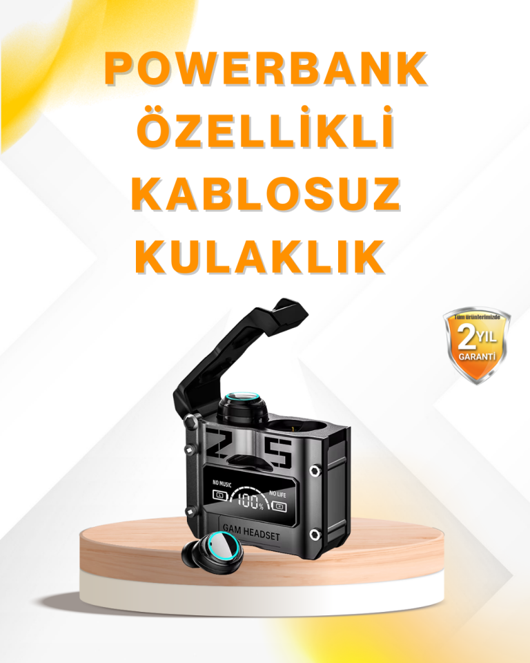 YamanHobi Bluetooth Kulaklık Otomatik Eşleştirmeli Bağımsız Kullanım