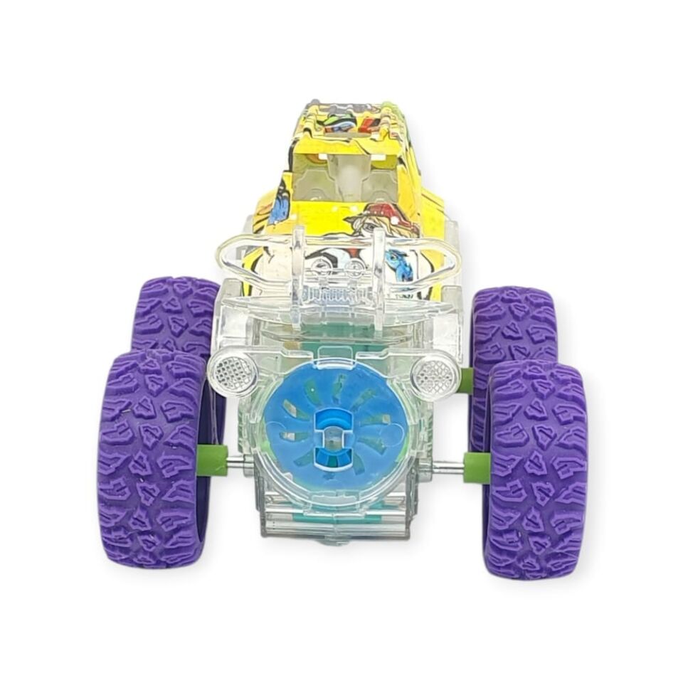 Sürtmeli Işıklı Off-Road Aracı  - 7310 - Mor (Lisinya)