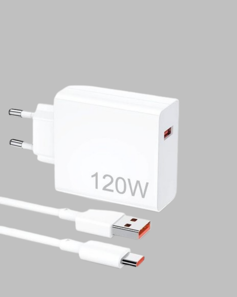 YamanHobi 120W Type-C Hızlı Şarj Adaptörü 6A Kablolu Süper Hızlı Şarj Cihazı