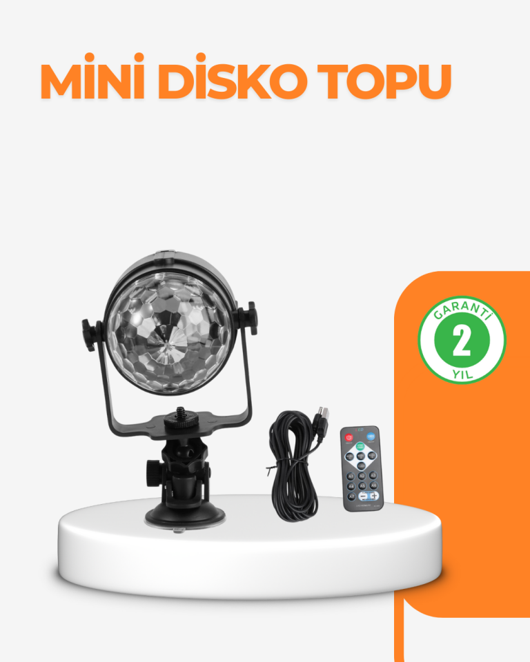 YamanHobi Montaj Aparatlı Parti Işığı Dekoratif Ambiyans Lambası