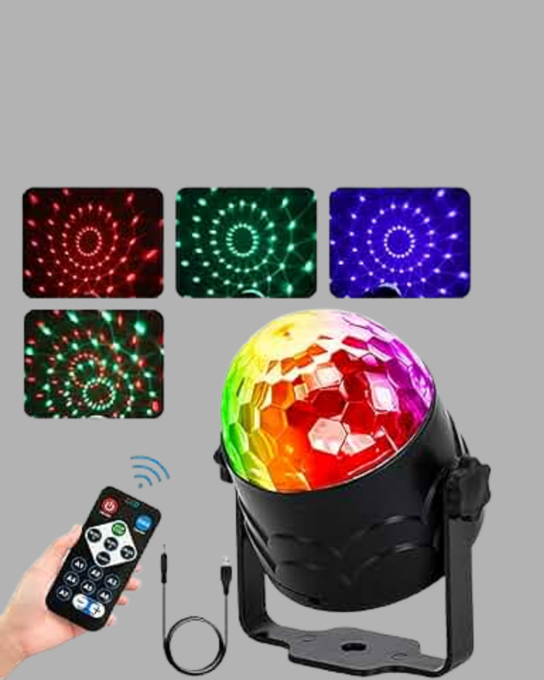 Müzik Sensörlü Renkli LED Parti Işığı - Lisinya