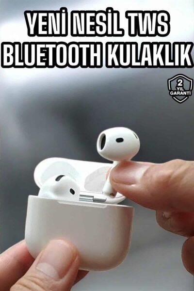 Kaliteli Ucuz İOS ve Android Uyumlu TWS Bluetooth Kulaklık ANC Özelliği Yeni Nesil - Lisinya