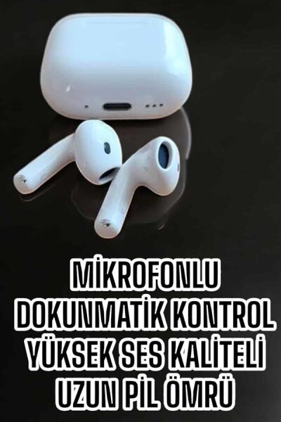 Kaliteli Ucuz İOS ve Android Uyumlu TWS Bluetooth Kulaklık ANC Özelliği Yeni Nesil - Lisinya