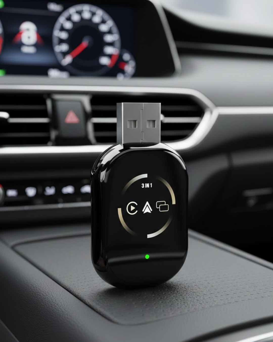 Kablosuz CarPlay Android Auto Adaptörü Otomatik Eşleşme