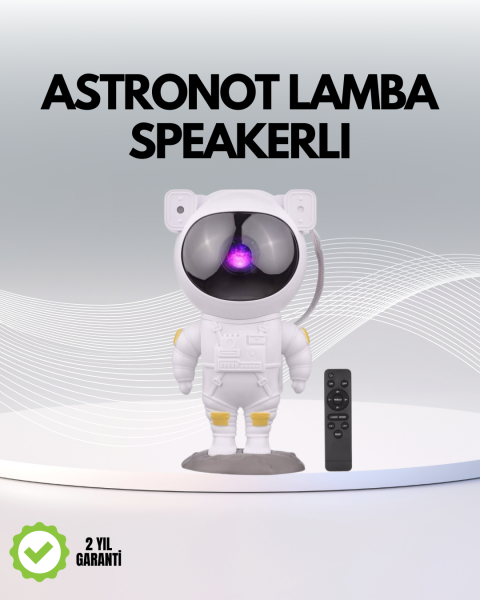 USB Güç Bağlantılı Çok Fonksiyonlu Astronot Gece Lambası - Lisinya