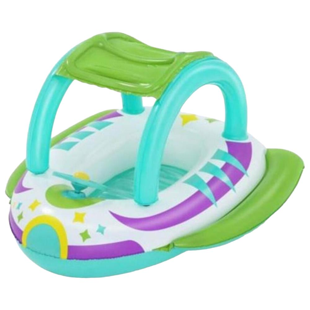 Bestway Gölgelikli Direksiyonlu Kornalı Bot 107x102 Cm - 34149 (Lisinya)
