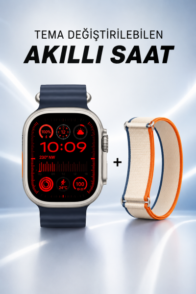 Akıllı Saat Yeni Nesil Sesli Asistan Uyku ve Sağlık Takibi Adımsayar - Lisinya