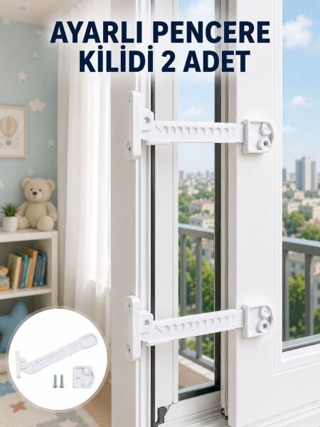 İçe Açılan Pencereler İçin Güvenlik ve Sınırlayıcı Aparat Yeni Nesil - Lisinya