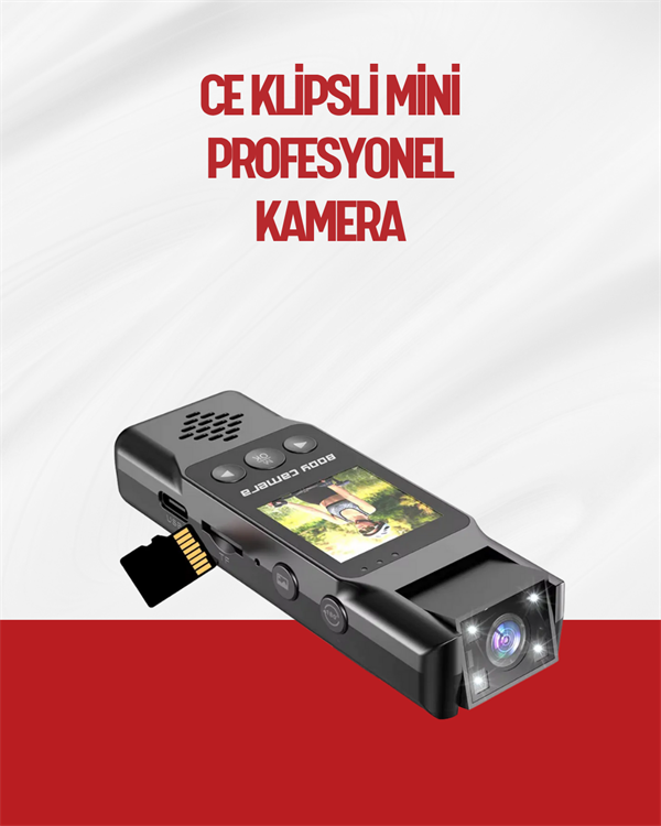 Hareket Algılayıcılı Taşınabilir Mini Kamera – 3MP Fotoğraf, Düşük Güç Tüketimi - Lisinya