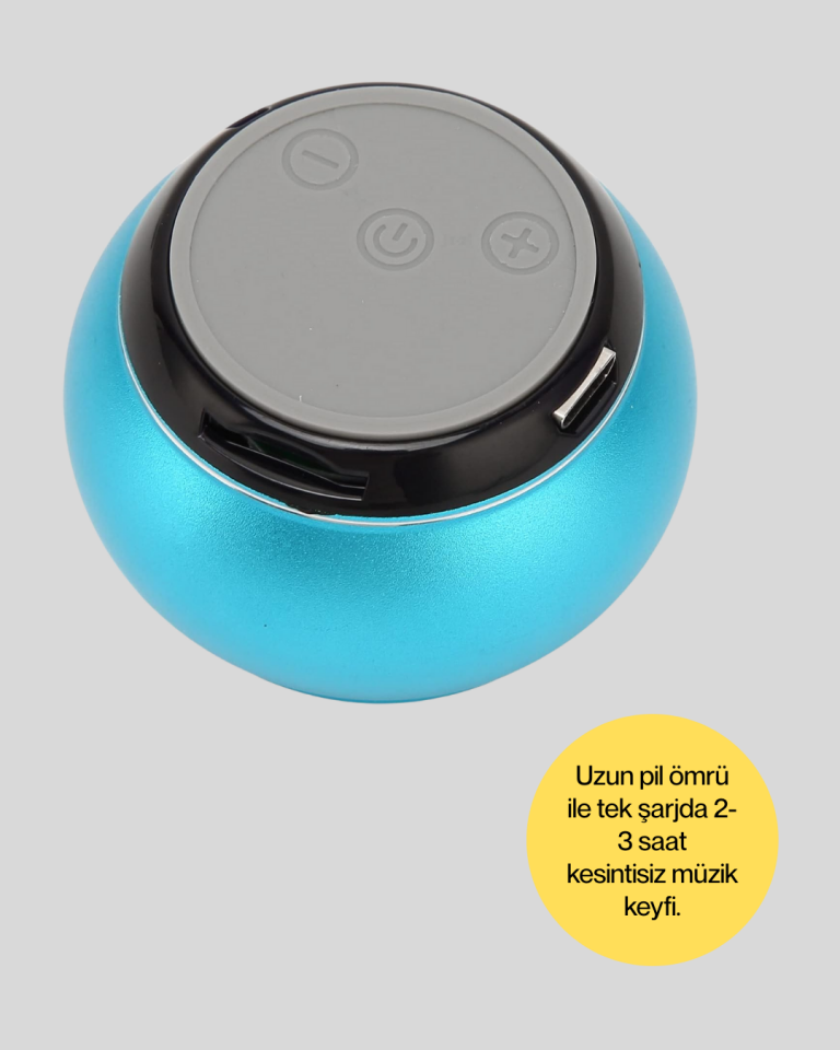 Taşınabilir Bluetooth Hoparlör | Dış Mekân ve Seyahat İçin İdeal - Lisinya