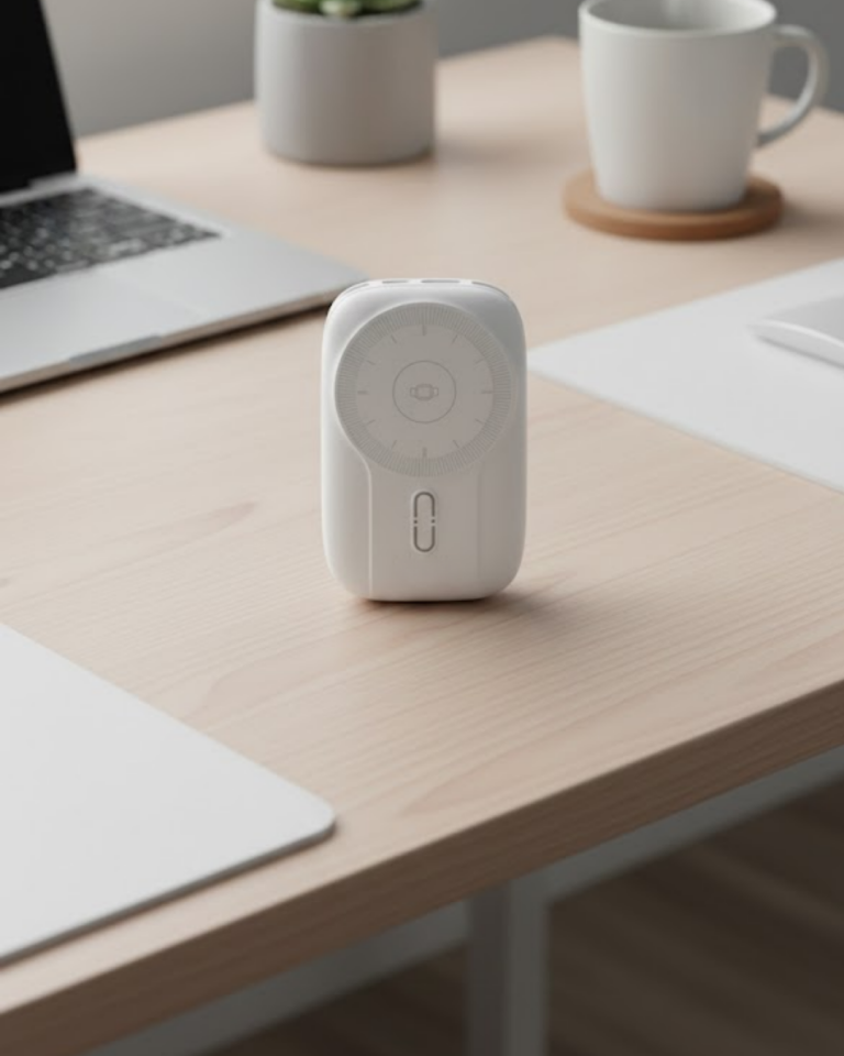 Kablosuz ve Kablolu Şarj Destekli 10000 mAh Taşınabilir Powerbank - Lisinya