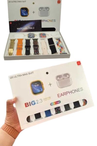 9 Ultra Akıllı Saat 49mm 2inç Ekran 7 Kordonlu ve Bluetooth Kulaklık