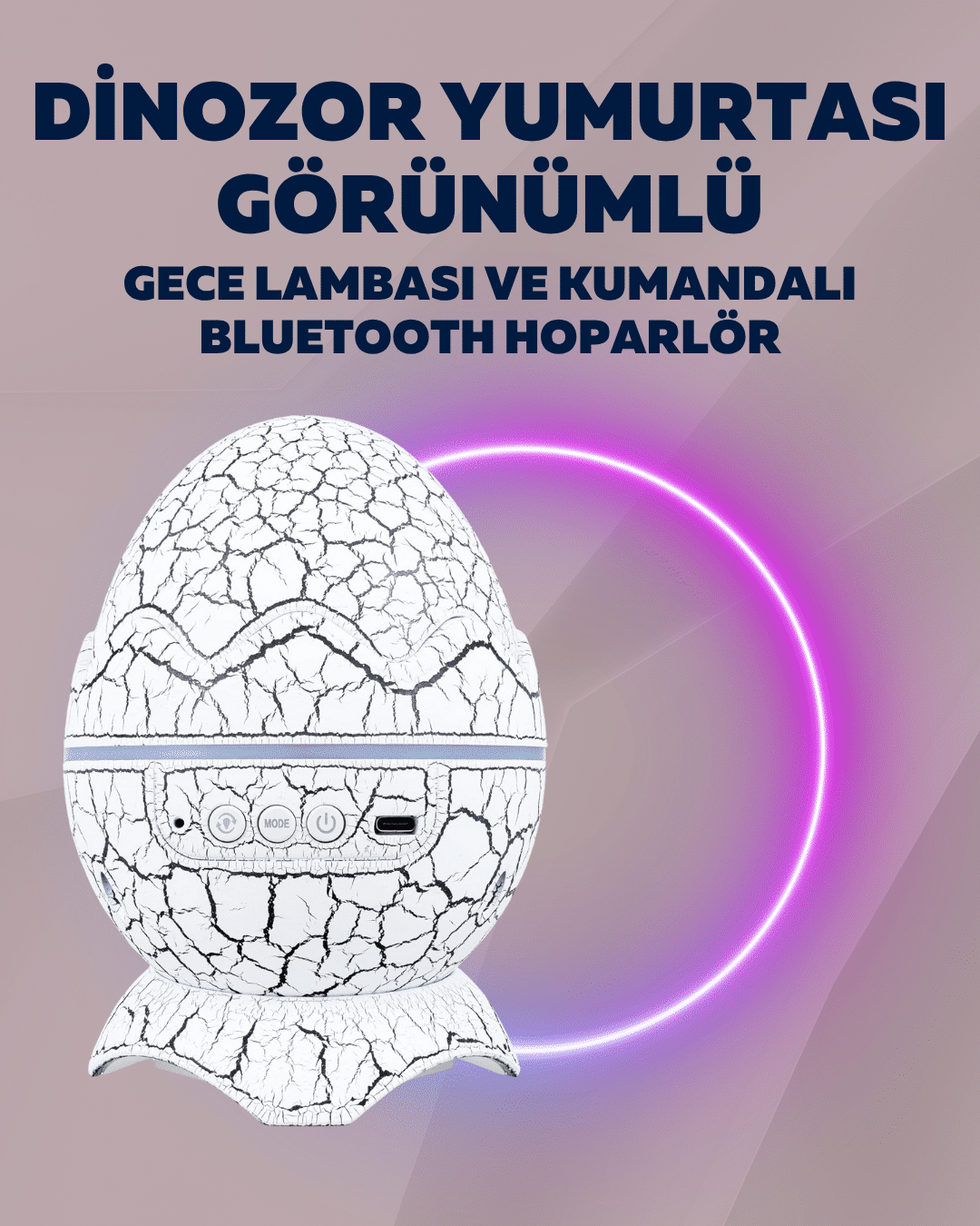 Yıldız Gökyüzü Efektli Çok Modlu Gece Işığı - Lisinya