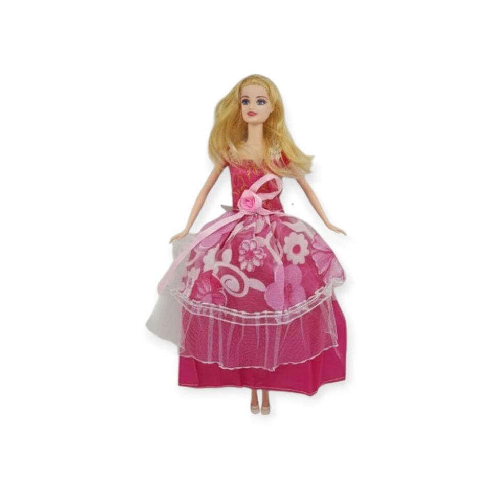 Büyüleyici Parti Bebeği Anlily - 02258 - Pembe (Lisinya)