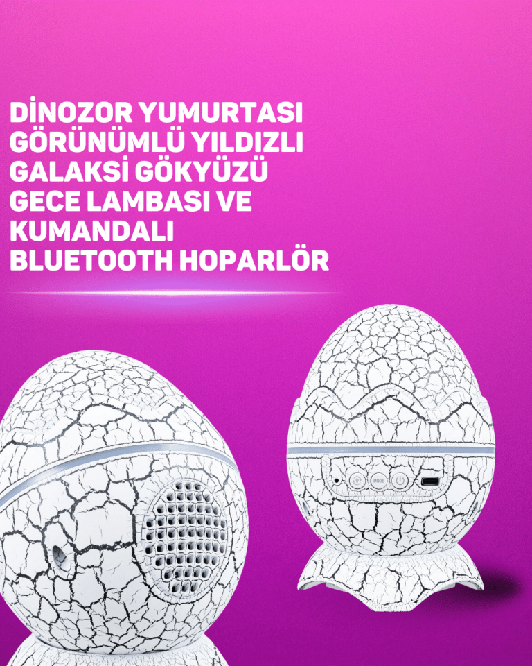 Bluetooth Hoparlör Özellikli 7 Renkli Gece Aydınlatması - Lisinya