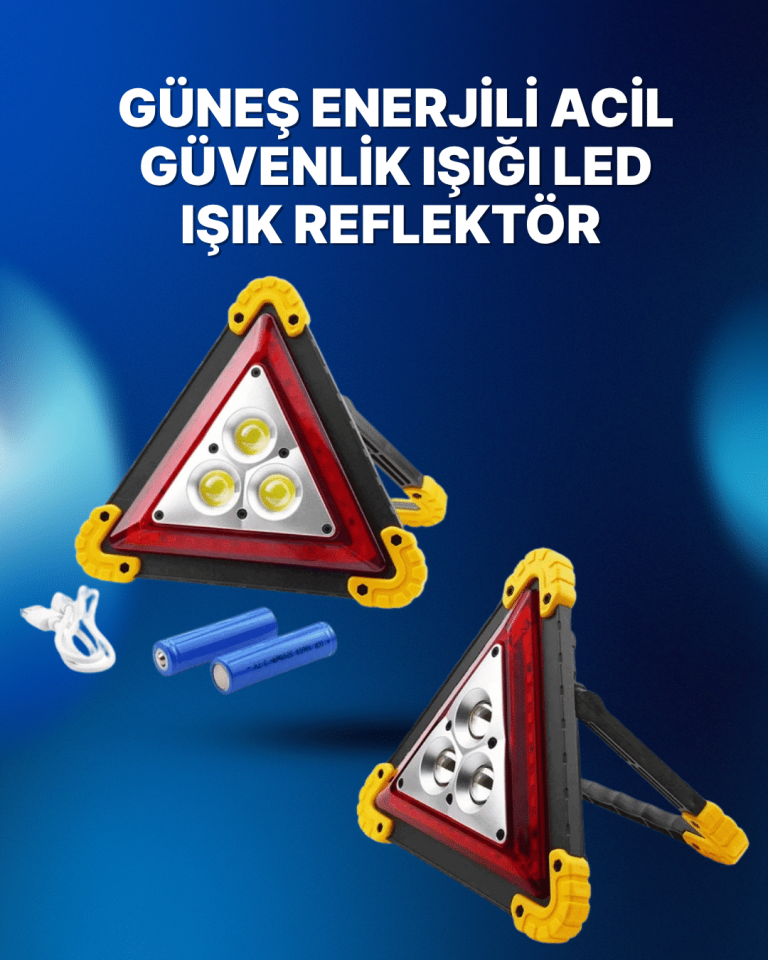 180° Döndürülebilir Asma Aparatlı Park ve İkaz Lambası - Lisinya