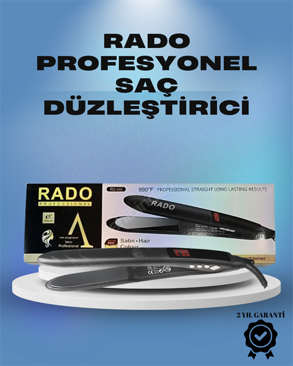 Rado RD-446 Hızlı Isınan Profesyonel Düzleştirici - Lisinya
