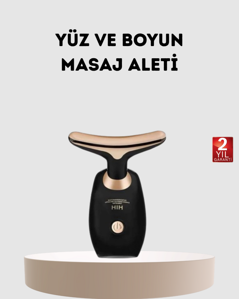 Yüz ve Boyun İçin Cilt Sıkılaştırma ve Kolajen Artırıcı Bakım Cihazı - Lisinya