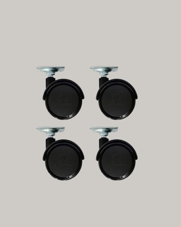 Kilitsiz Mini Tekerlek Ayak 4 cm 4’lü Set Kolay Montaj - Lisinya