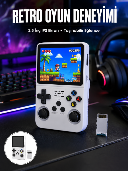 Retro El Konsolu – Gelişmiş Donanım ve Özelleştirilebilir Yazılım Yapısı Yeni Nesil - Lisinya