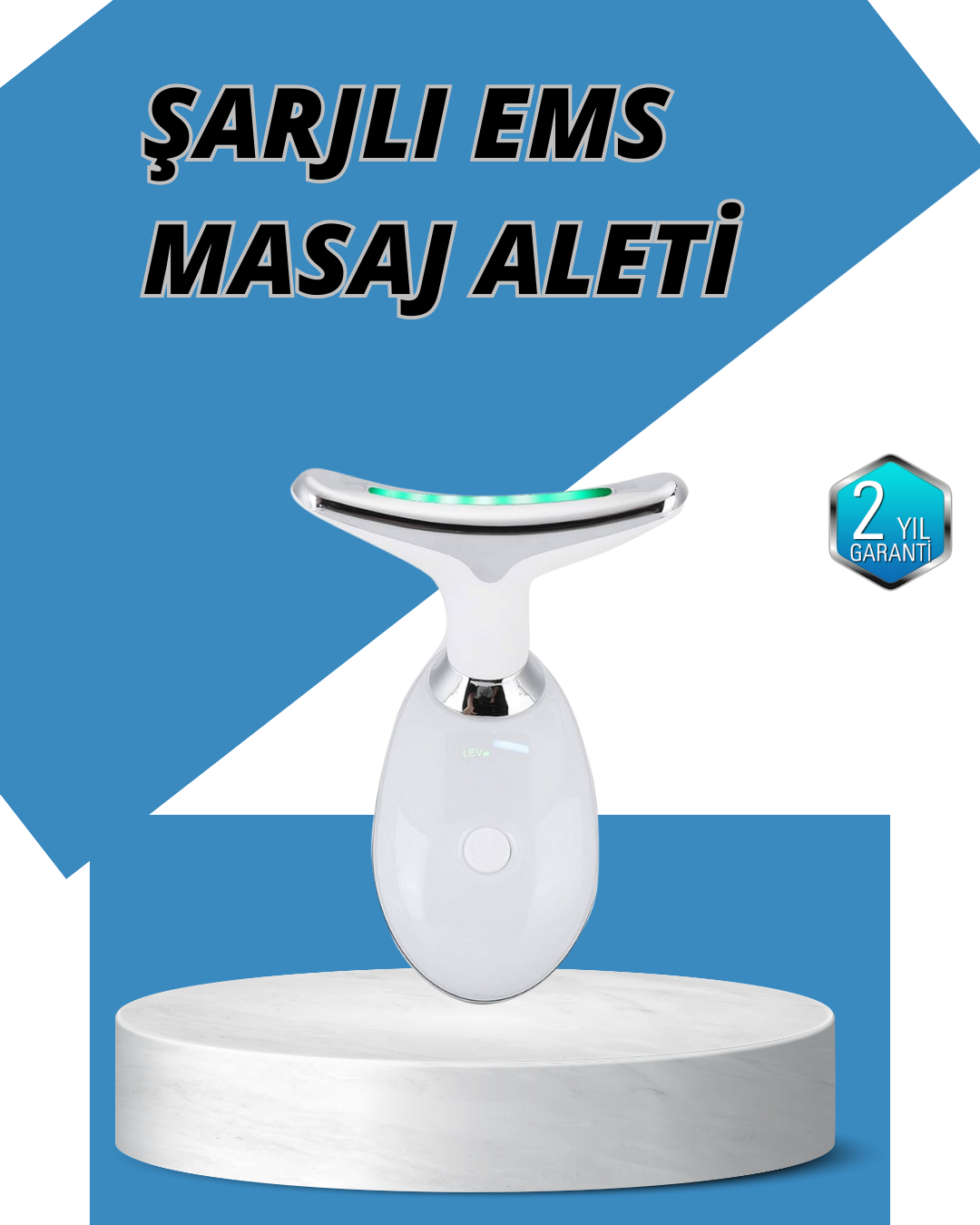 Taşınabilir EMS Cilt Bakım Aleti | Kolajen Artırıcı ve Lifting Etkili - Lisinya