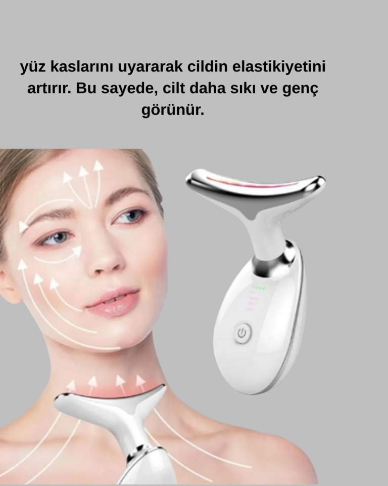Taşınabilir EMS Cilt Bakım Aleti | Kolajen Artırıcı ve Lifting Etkili - Lisinya