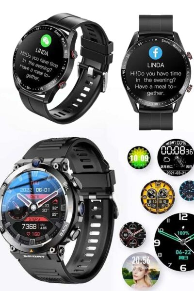 ENTEGRE GPS VE GENİŞ SPOR MODU SEÇENEKLERİYLE AKILLI SAAT - Lisinya