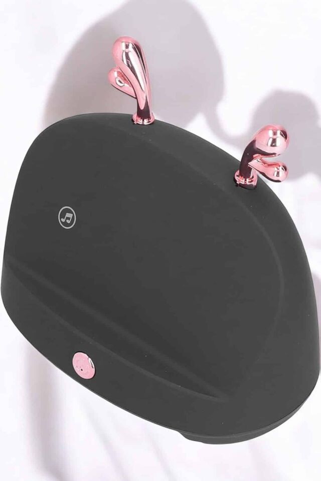 YamanHobi Sensörlü Telefon Ses Yükseltici Bluetoothsuz Hoparlör Siyah