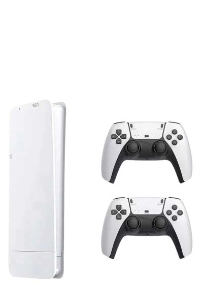 Game Box 3D Çift Oyun Kollu 4K HD Ekran 20000'den Fazla Oyun Seçeneği 2.4G Kablosuz
