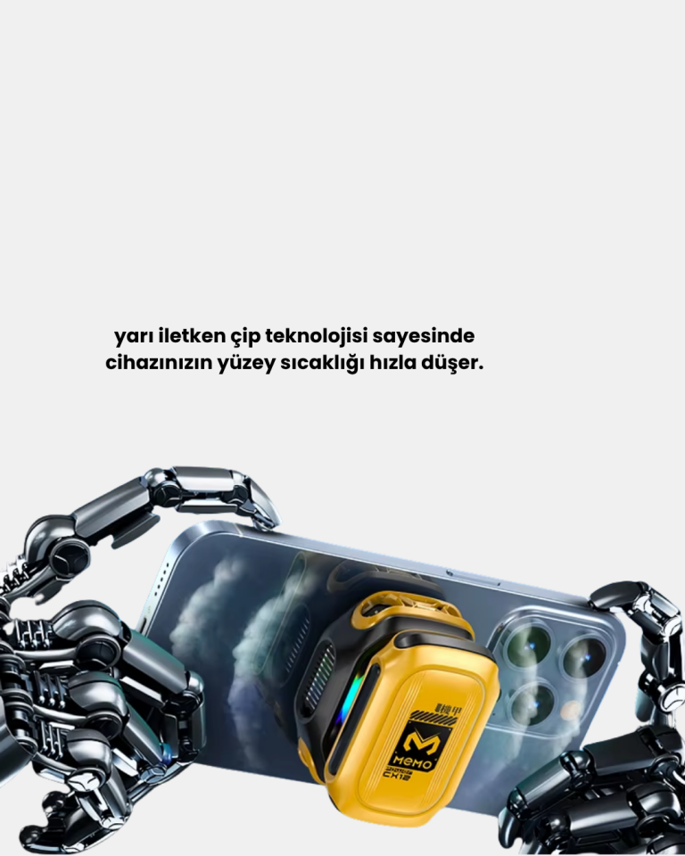 TEC Teknolojili Telefon Soğutucu Yüksek Verimli ve Oyun Odaklı - Lisinya