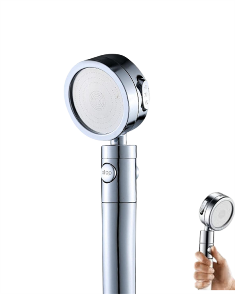Sağlam Metal Hortum Bağlantılı, 360° Hareketli Duş Başlığı