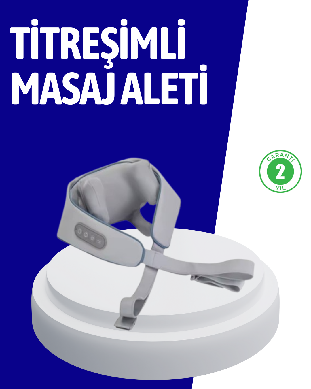 PU Deri Taşınabilir Masaj Aleti | Çok Bölgeli Kullanım - Lisinya
