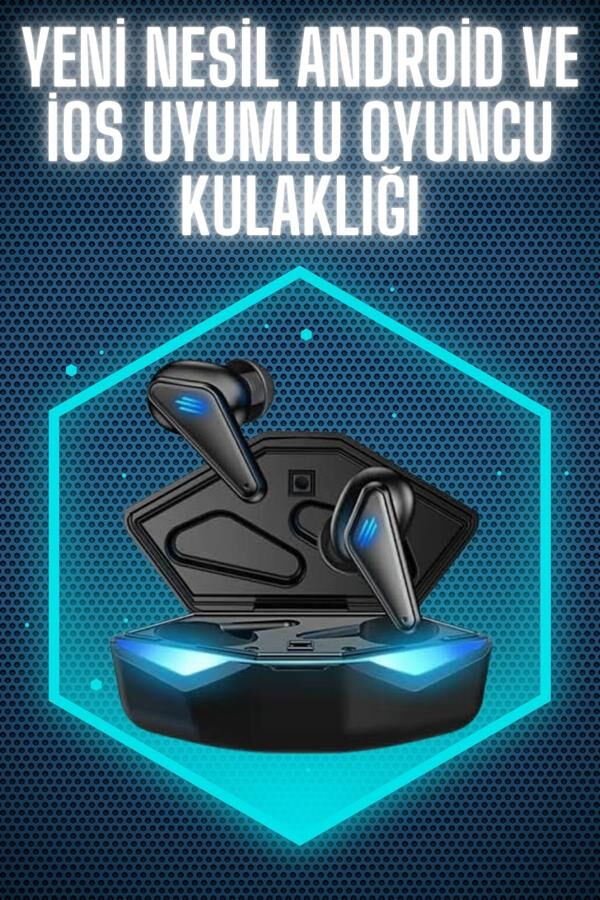 Wireless Gaming Kulaklık Mikrofonlu Bluetooth Oyuncu Kulaklığı - Lisinya