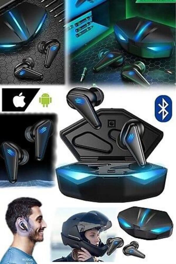 Wireless Gaming Kulaklık Mikrofonlu Bluetooth Oyuncu Kulaklığı - Lisinya