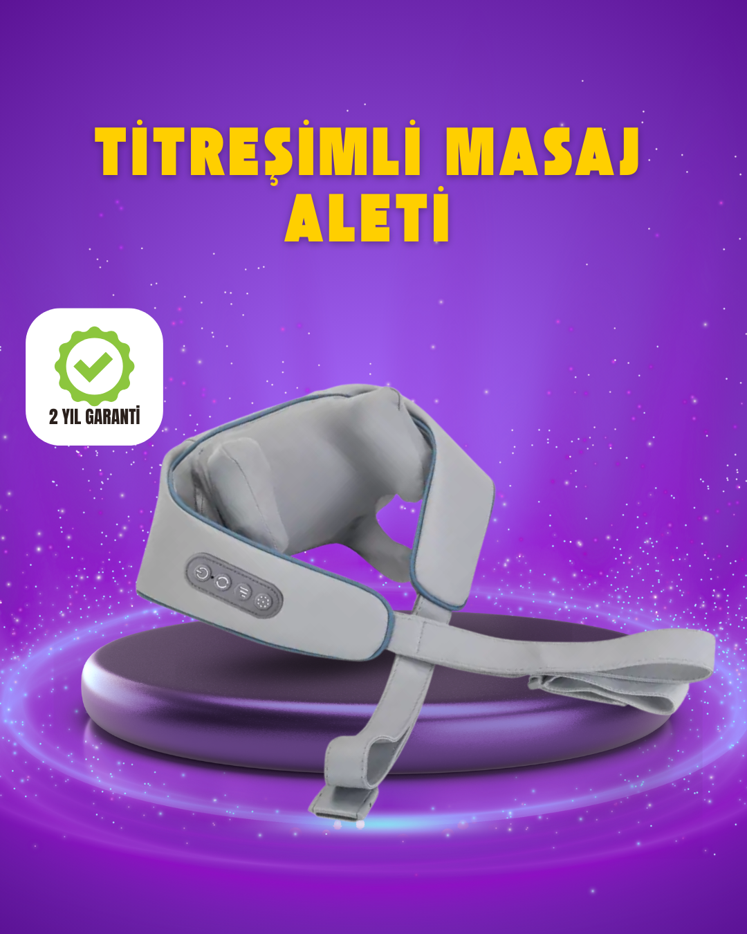 Servikal Rahatlatıcı Masaj Aleti | Trapezius ve Sırt İçin Uygun - Lisinya