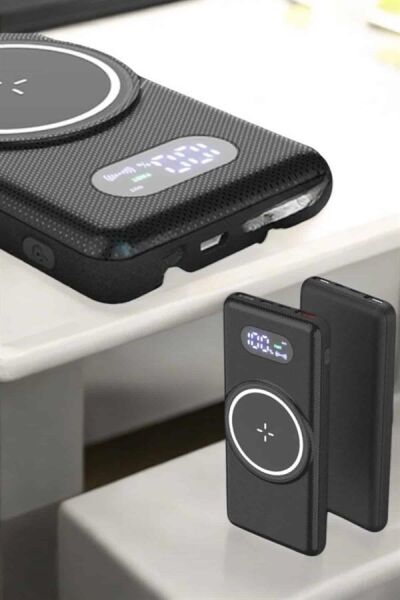 Powerbank Taşınabilir 10.000 Mah Hızlı Şarj Dijital Göstergeli - Lisinya