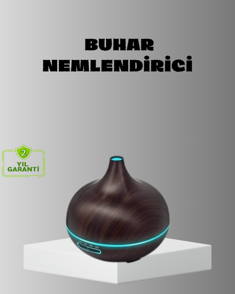 Aromaterapi Difüzörü 550 ml Ultrasonik Nemlendirici Otomatik Kapanma Özellikli - Lisinya