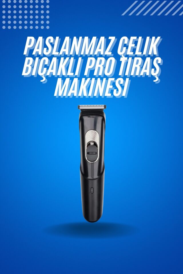 Ense Kesme Makinesi Şarjlı Saç Sakal Tıraş Makinesi Taşınabilir - Lisinya