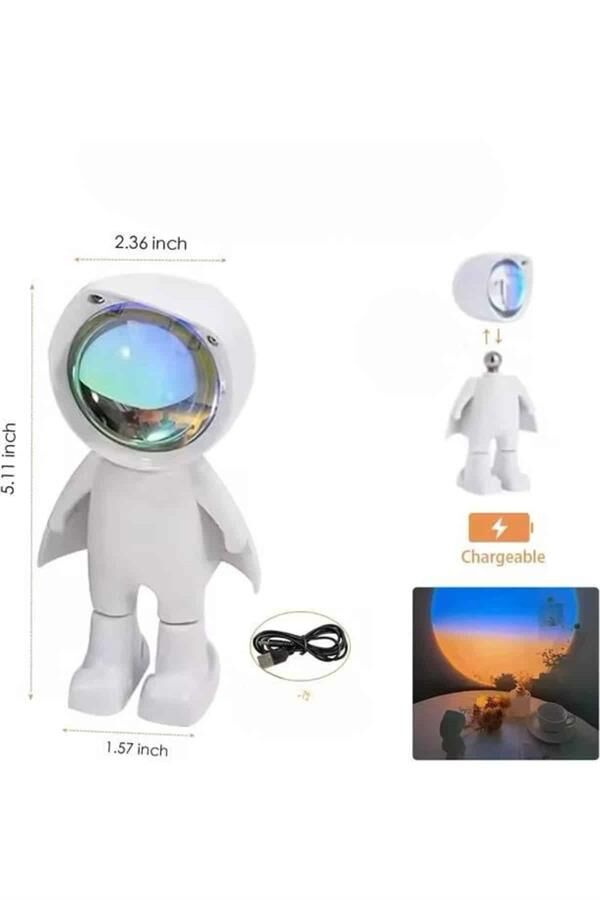 YamanHobi USB Şarjlı Gün Batımı Lambası