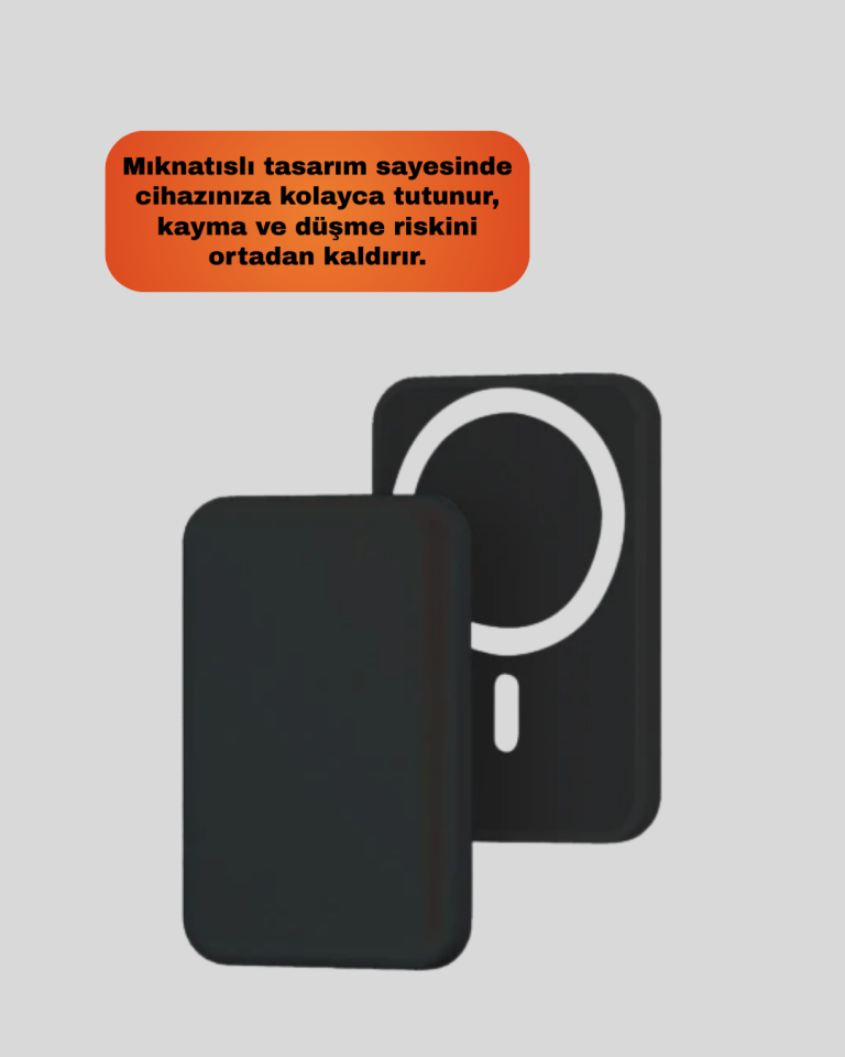 MagSafe Araç Telefon Tutucu 15W Hızlı Şarj Type-C Girişli - Lisinya