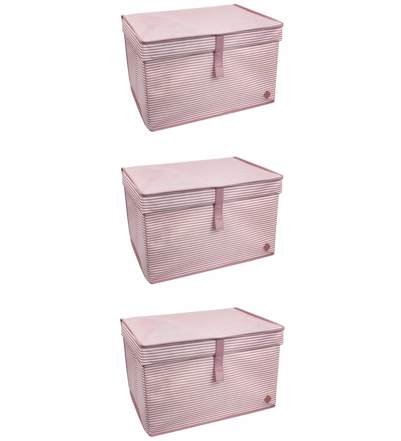 Çok Amaçlı Düzenleyici Kutu Organizer Cırt Cırtlı Hurç Mega Plus Boy 40cm X 30cm X 70cm (3 Adet) ( Lisinya )