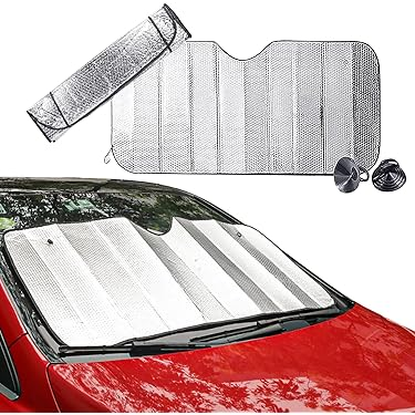 Araç Ön Cam Katlanabilir Güneşlik Isı Yansıma Önleyici Dacia Duster Honda Civic Ford Focus Skoda Superb - Lisinya